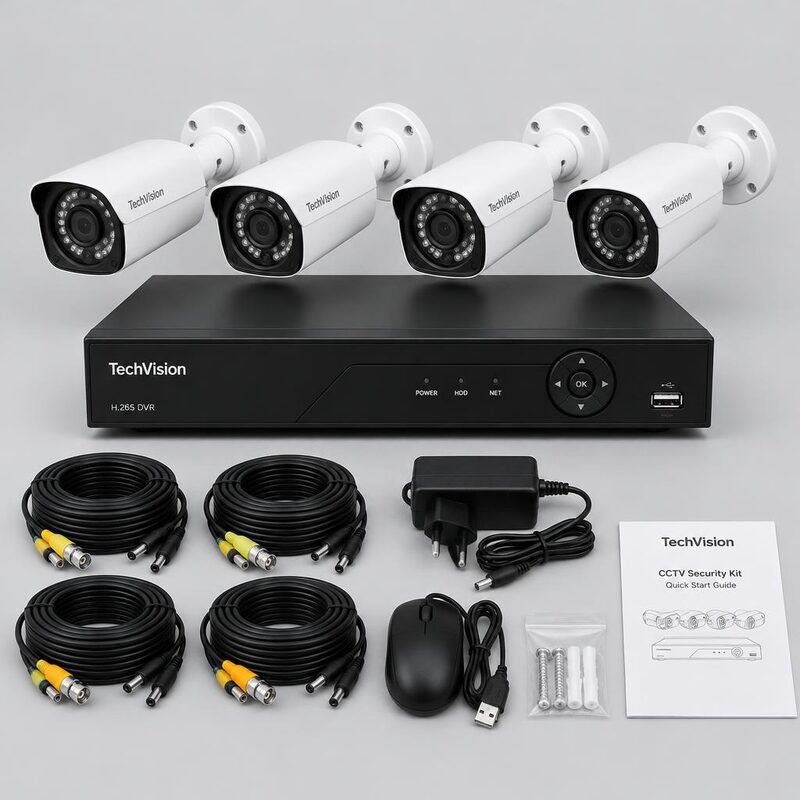 4-Camera HD Home Package